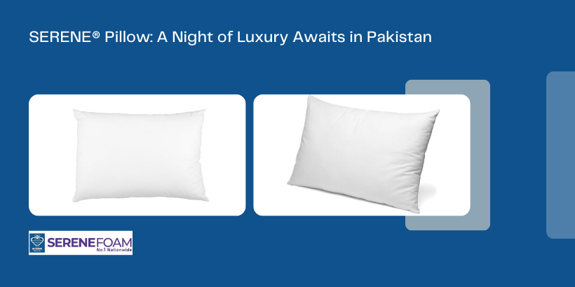 Serene online foam pillow