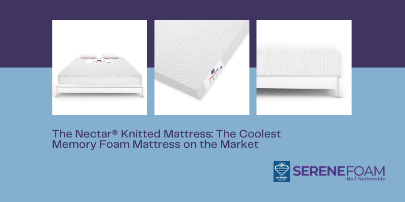 Nectar® Knitted, Serene Foam