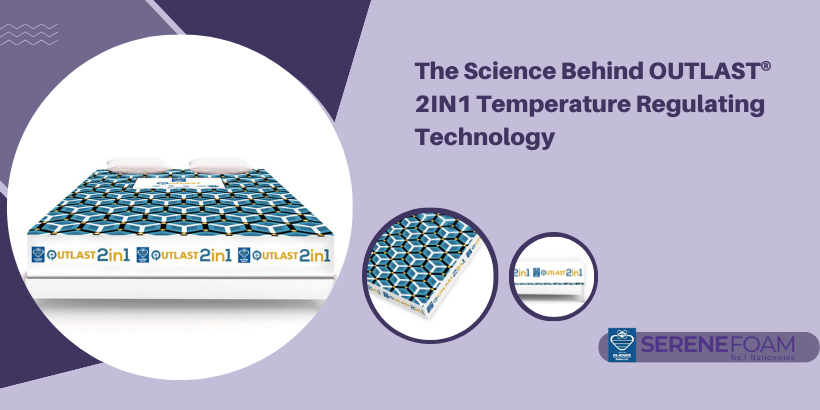 The Science Behind OUTLAST® 2IN1 Temperature Regulating Technology