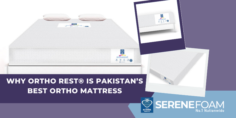 Best Ortho Mattress, Ortho Rest®, Serene Foam