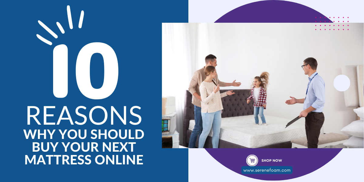 10 Reasons Why You Should Buy Your Next Mattress Online