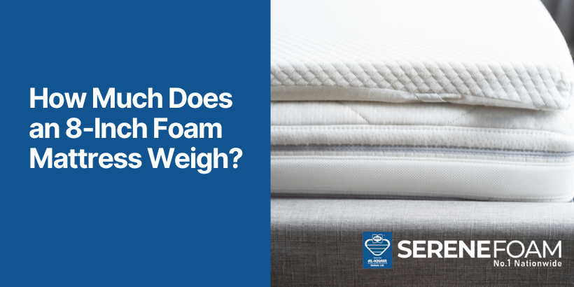 How Much Does an 8-Inch Foam Mattress Weigh